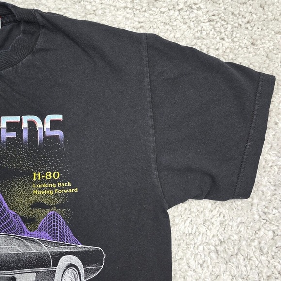 The Hundreds Shirt Mens Medium Black Dodge Turbo Interceptor Double Sided Cotton - Picture 3 of 11